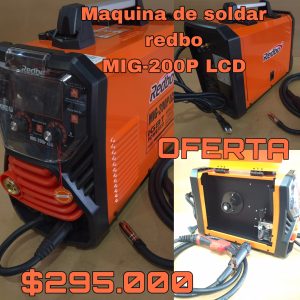 Máquina de soldar Redbo MIG-200P LCD