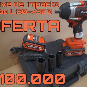 Llave de Impacto Redbo Li20-v300