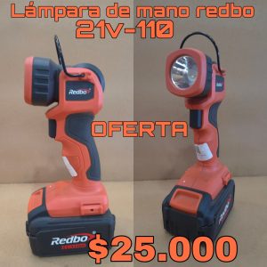 Lámpara de mano Redbo 21v-110