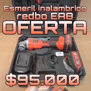Esmeril inalámbrico Redbo EA8