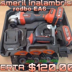 Esmeril inalámbrico Redbo EA6