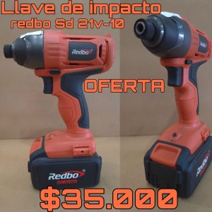 Llave de impacto Redbo Sd 21v-10